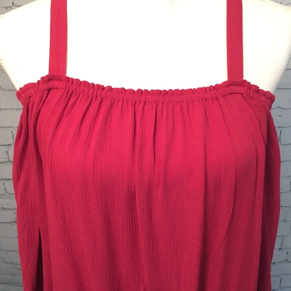 Sanctuary (Anthropologie) Cold Shoulder Top Large - Picture 6 of 8